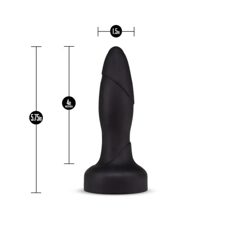 Performance Plus - Drive - Rimming Wireless Remote Control Rechargeable Butt Plug - Black