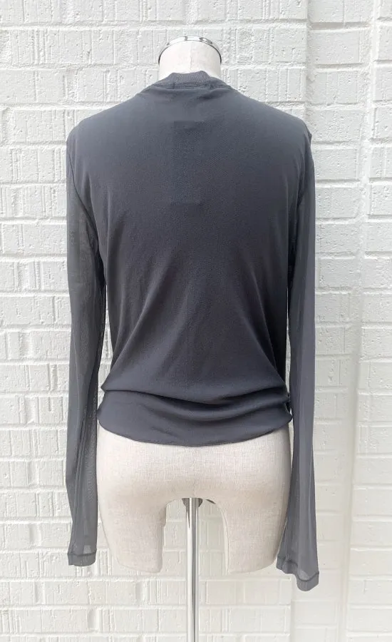 Petit Pois Front Tie Boxy Tee
