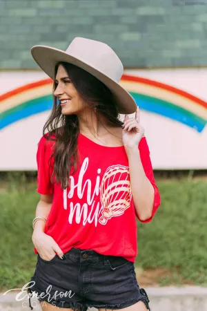 Phi Mu CMNH Slouchy Tee
