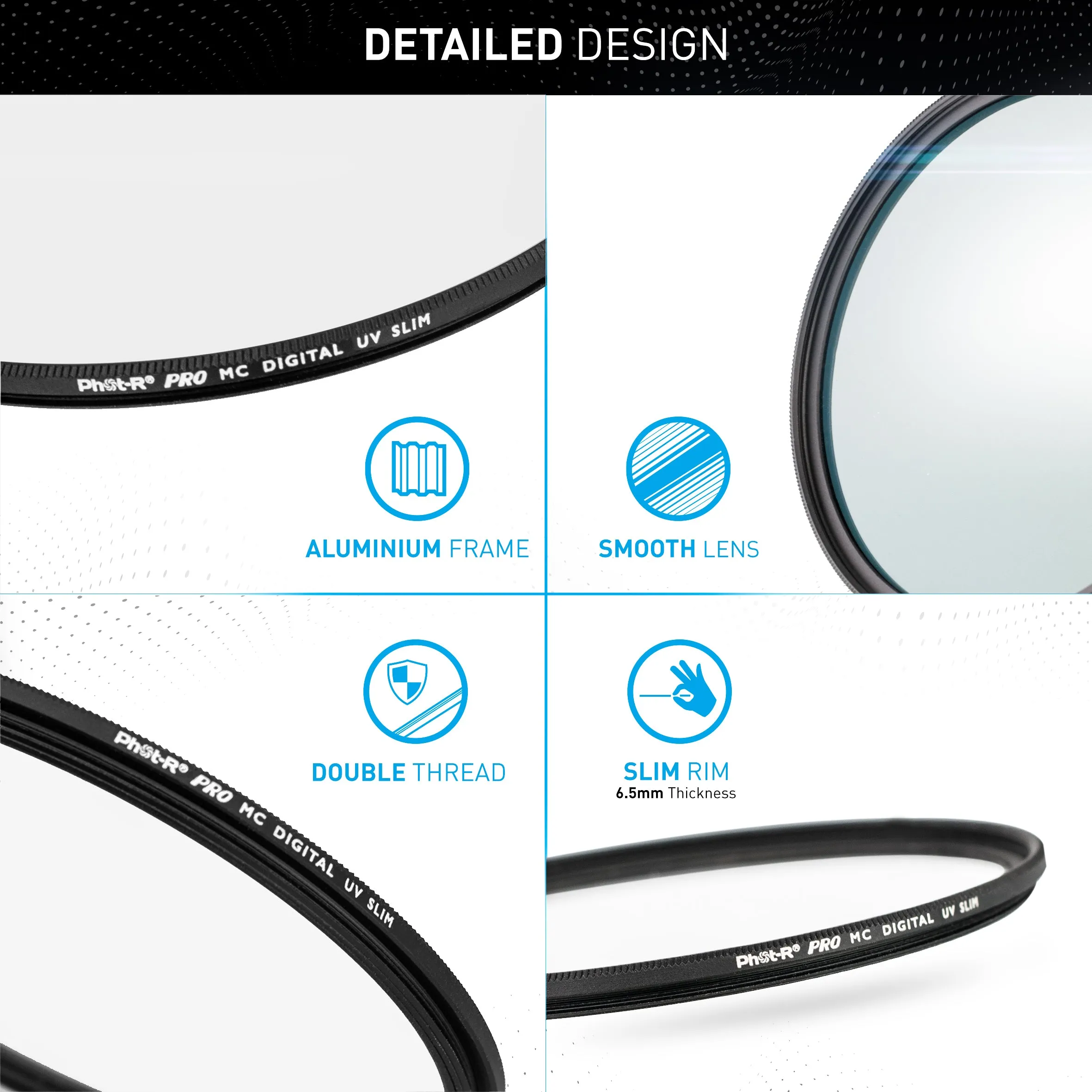 Phot-R 49mm Slim Ultraviolet Filter