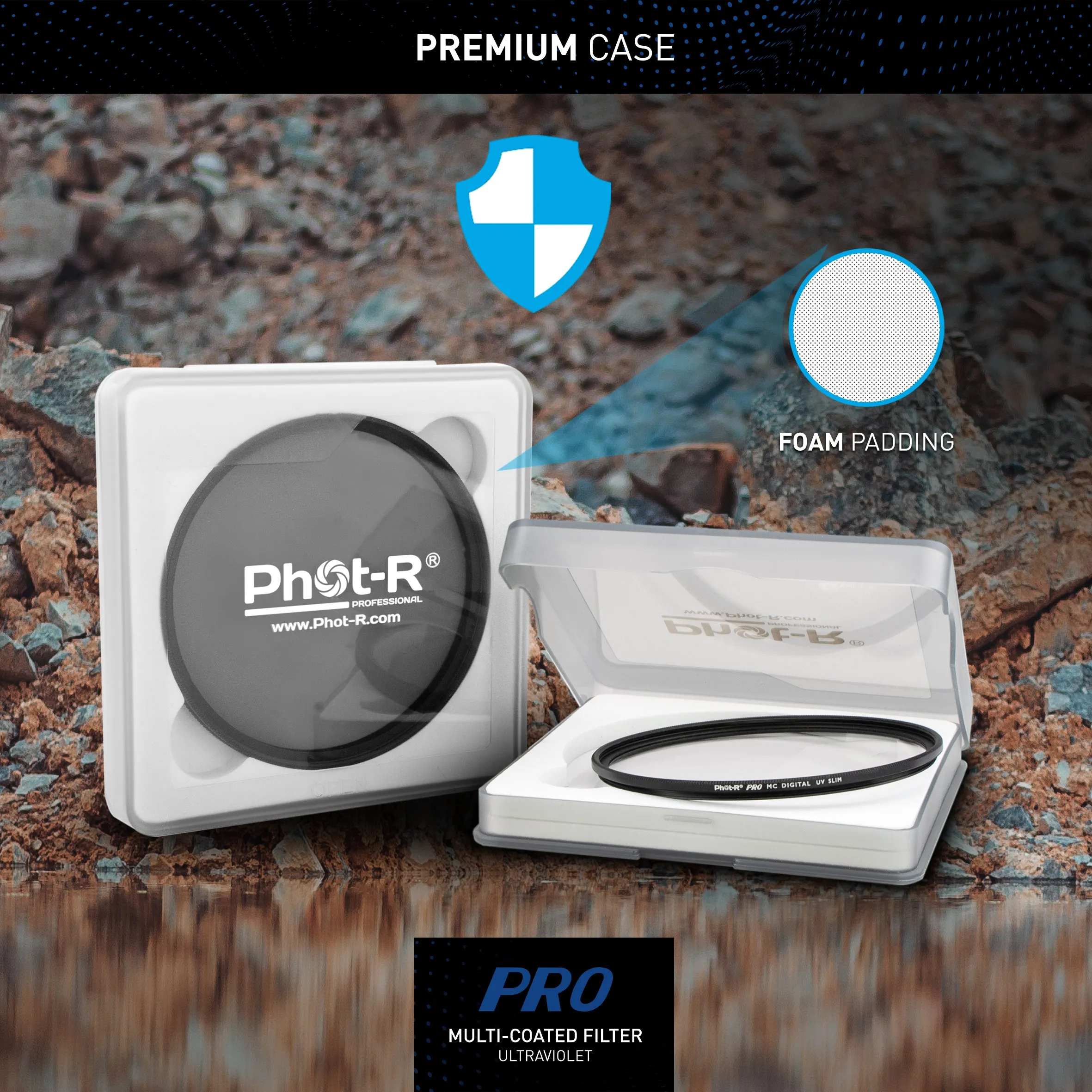 Phot-R 49mm Slim Ultraviolet Filter