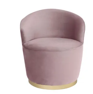 Pink Velvet Chair