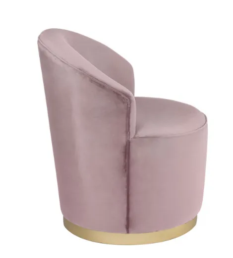 Pink Velvet Chair
