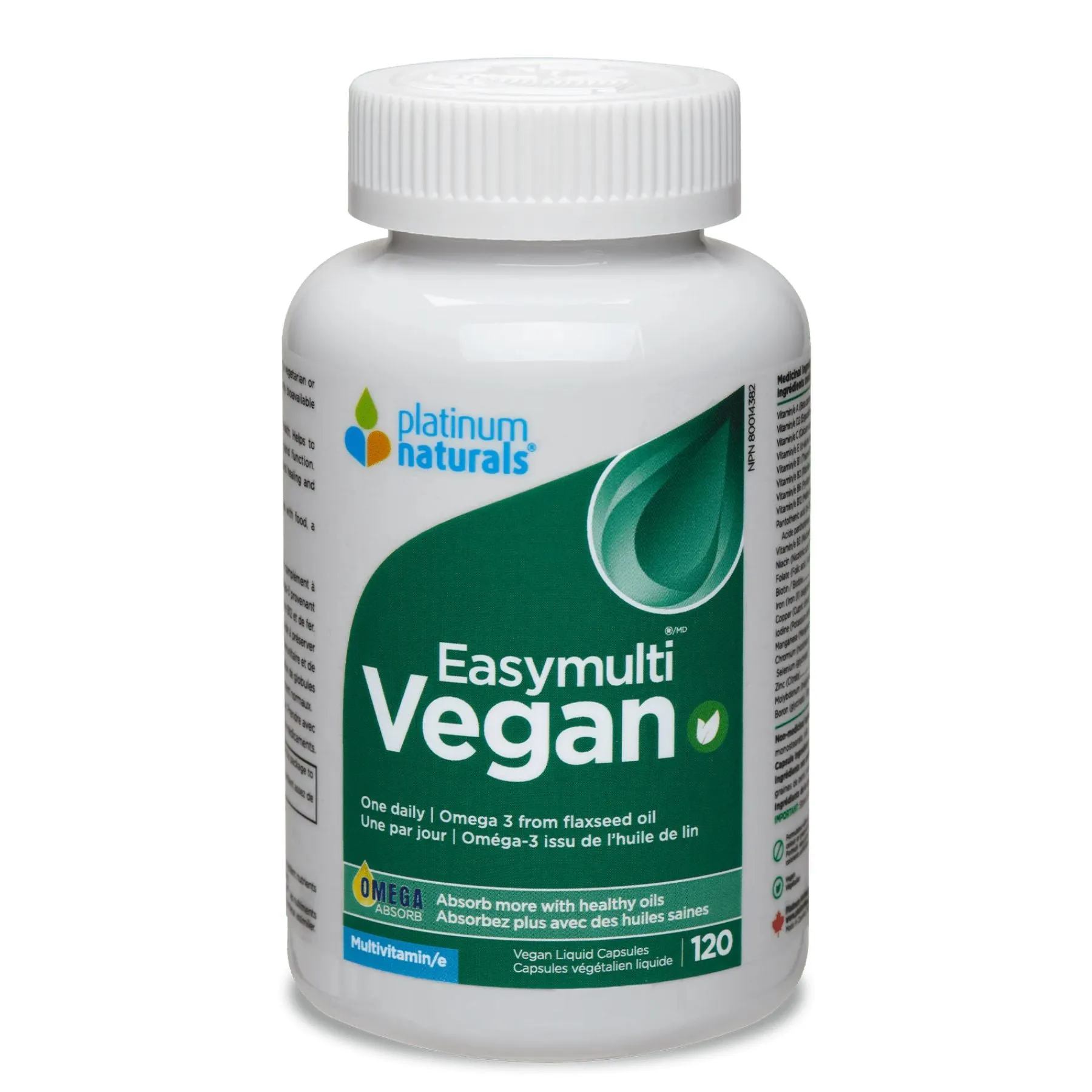 Platinum Naturals Easymulti Vegan 120s
