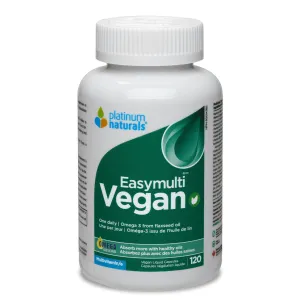 Platinum Naturals Easymulti Vegan 120s