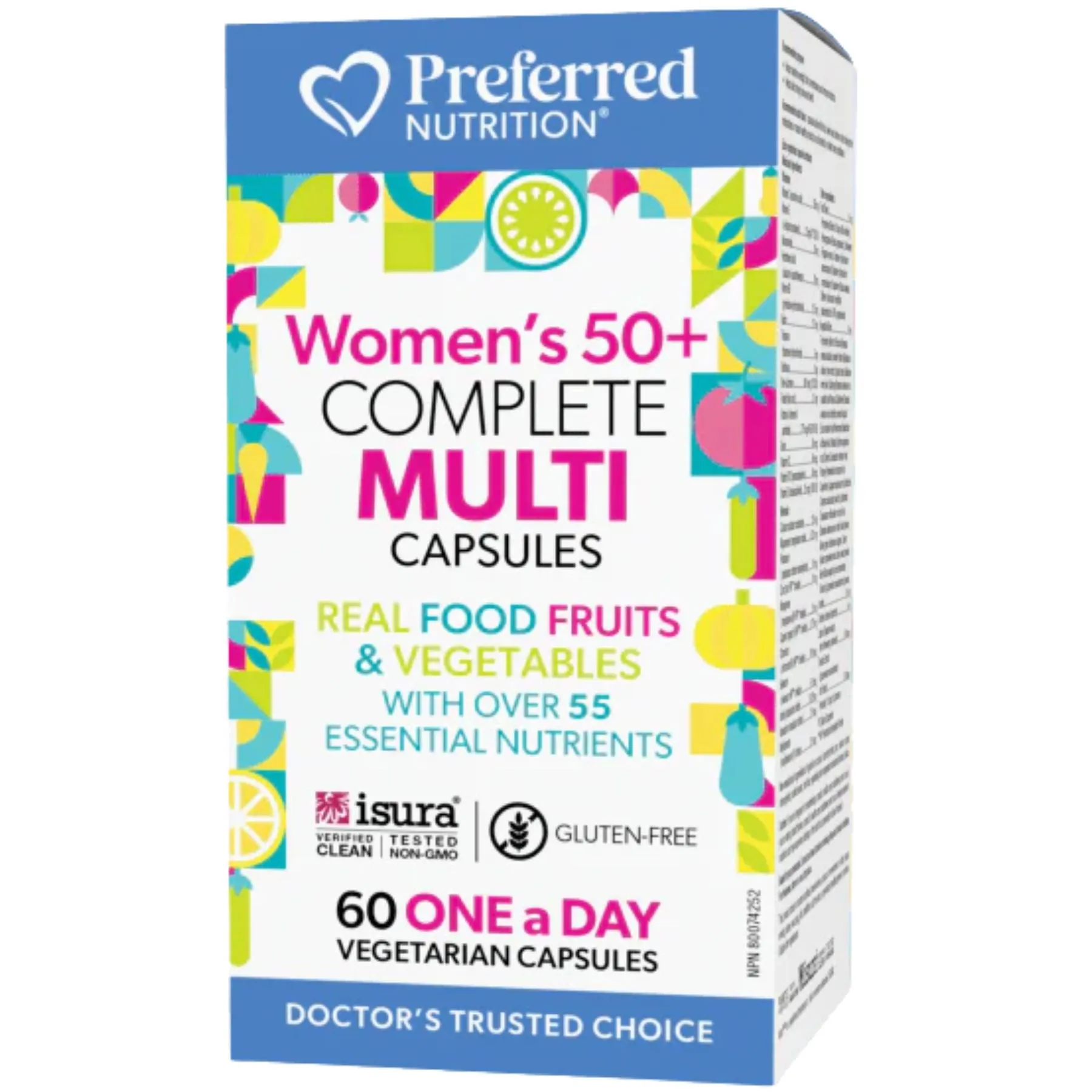 Preferred Nutrition Women’s 50  Complete Multi 60s