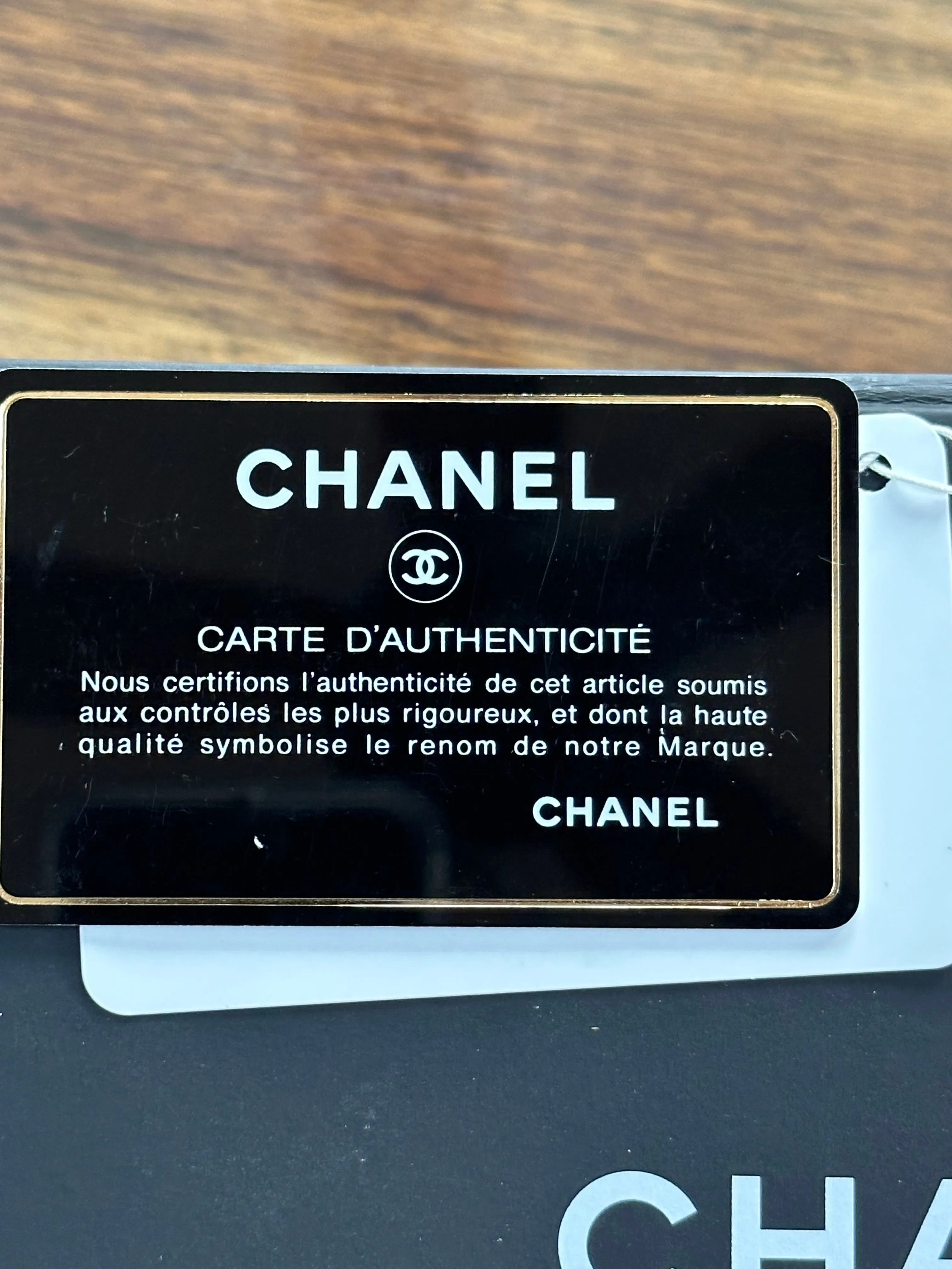 PREOWNED Chanel Graffiti Wallet on a Chain