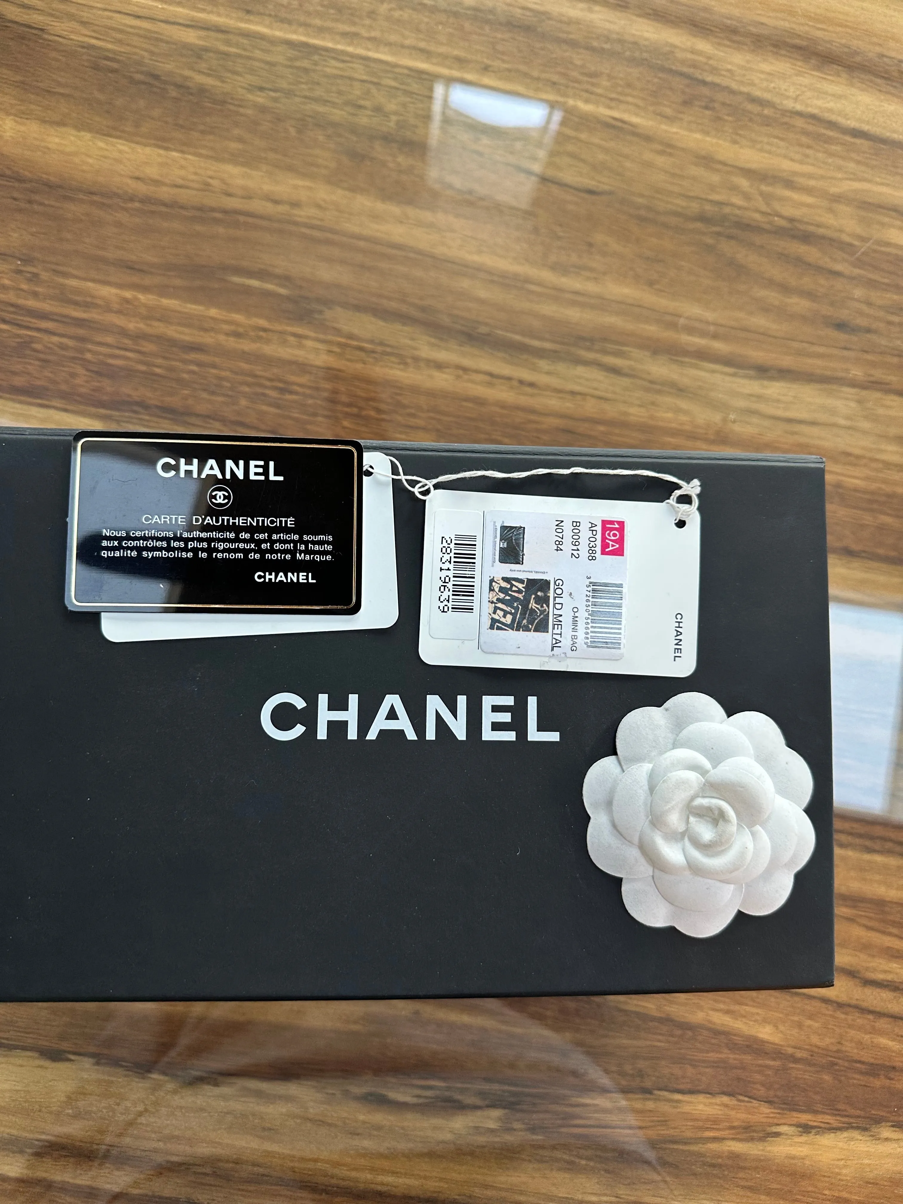 PREOWNED Chanel Graffiti Wallet on a Chain