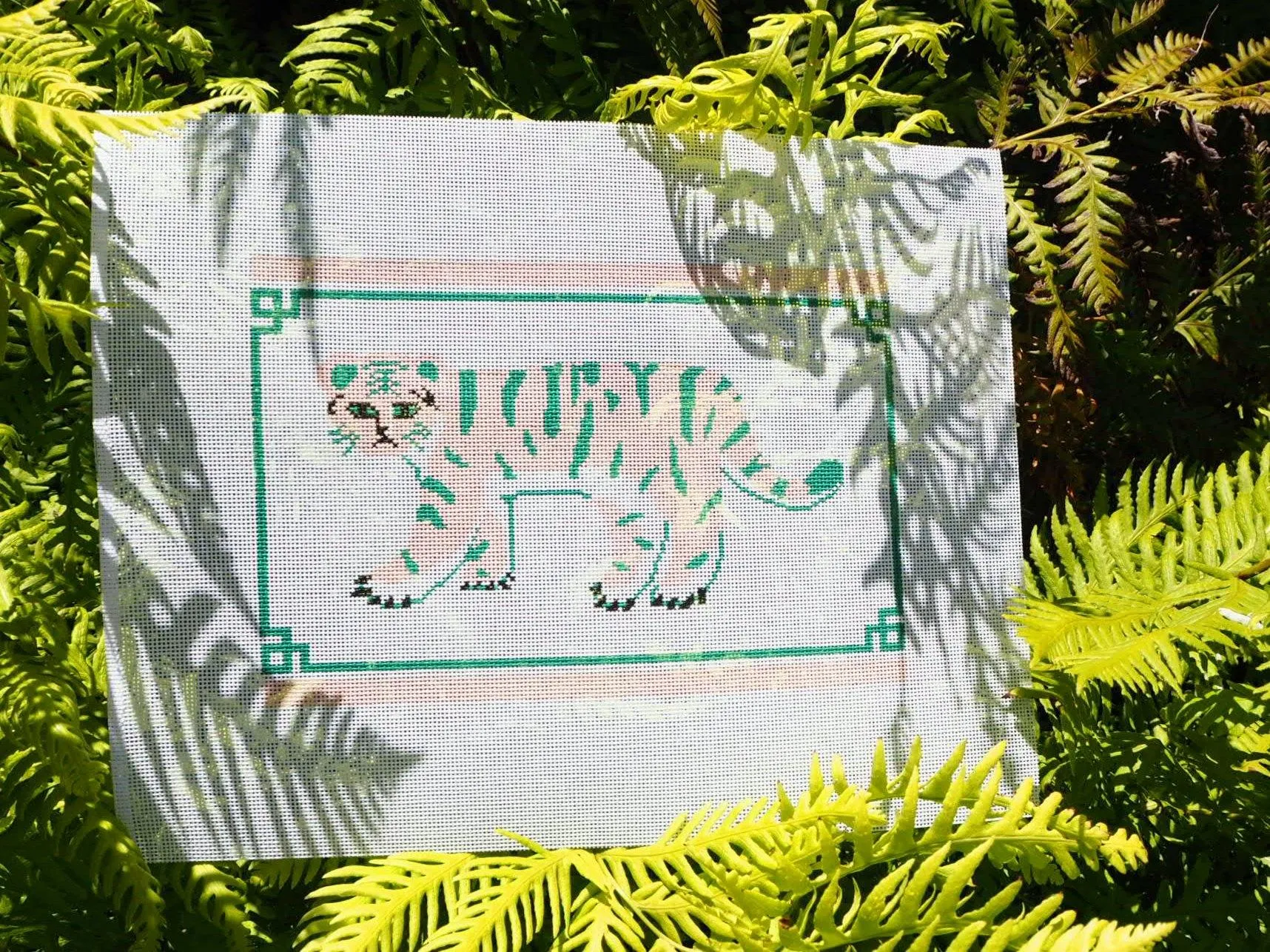 Preppy Tiger Clutch