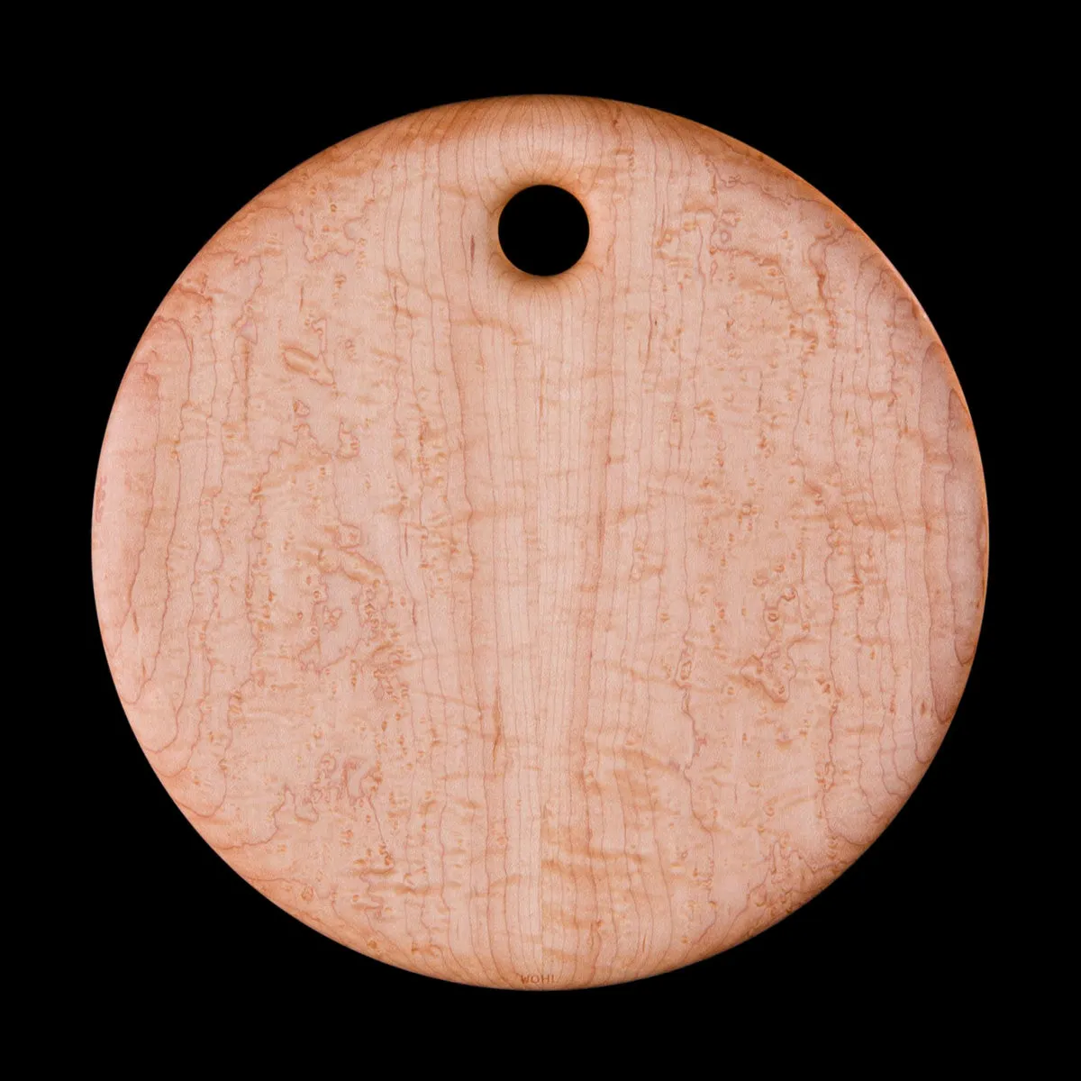 Primo 13" Round Bird's-Eye Maple Cutting Board