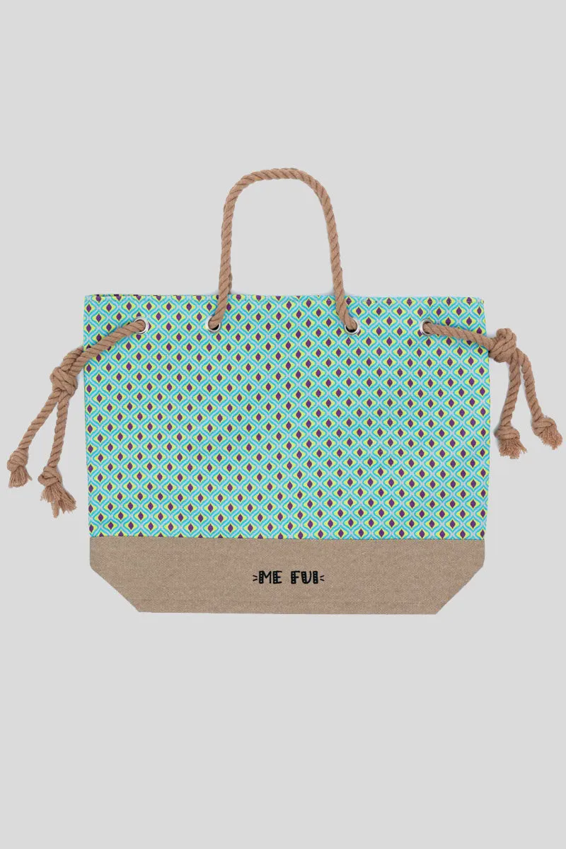 Printed Handbag 100%pl