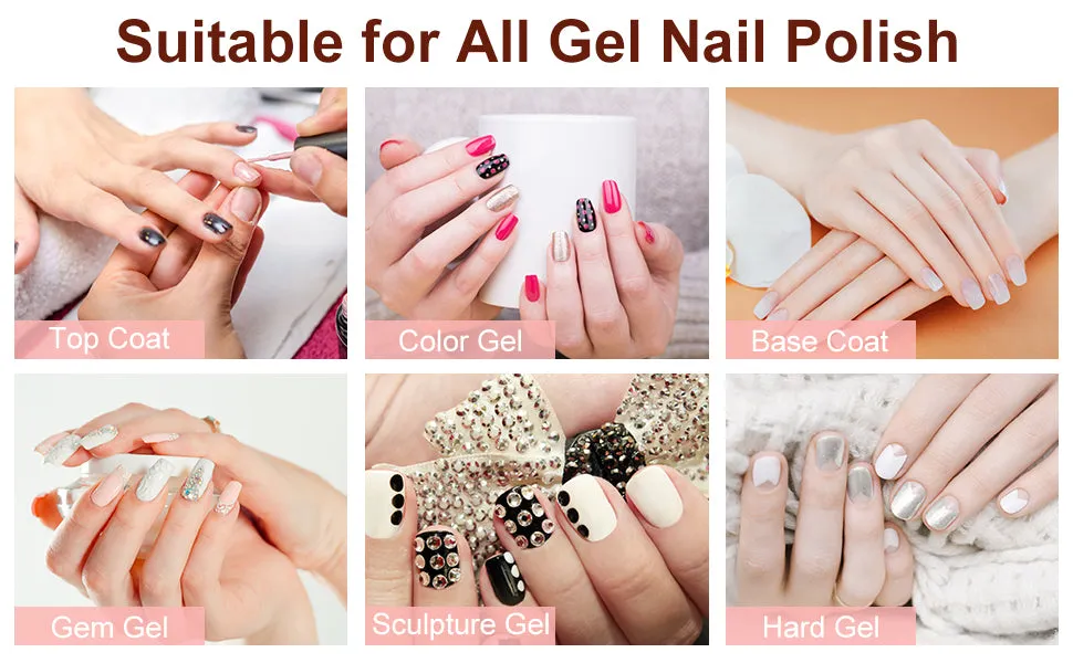 "CUTE" Single-finger UV/LED Nail Lamp (8W)