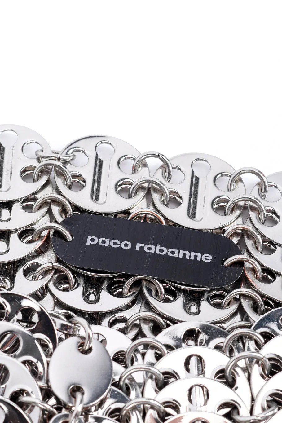 "Nano 1969" Silver Pailette Handbag