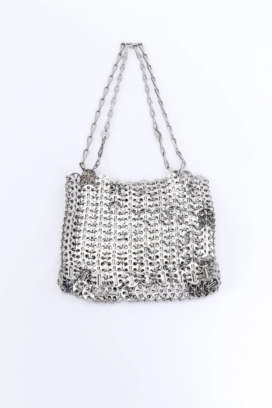 "Nano 1969" Silver Pailette Handbag