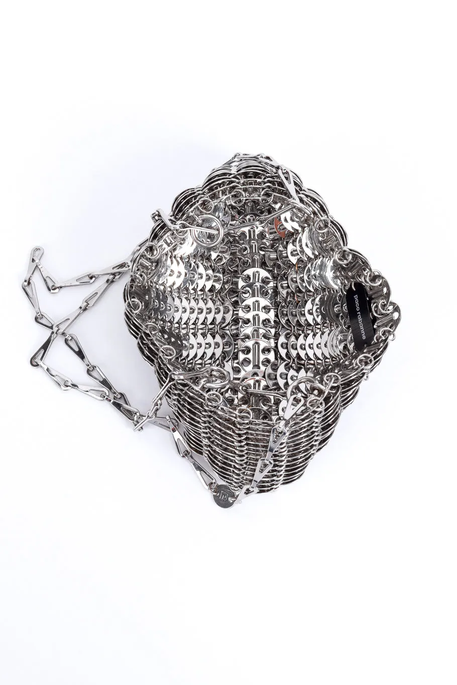 "Nano 1969" Silver Pailette Handbag