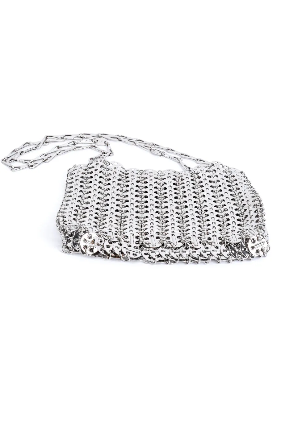 "Nano 1969" Silver Pailette Handbag