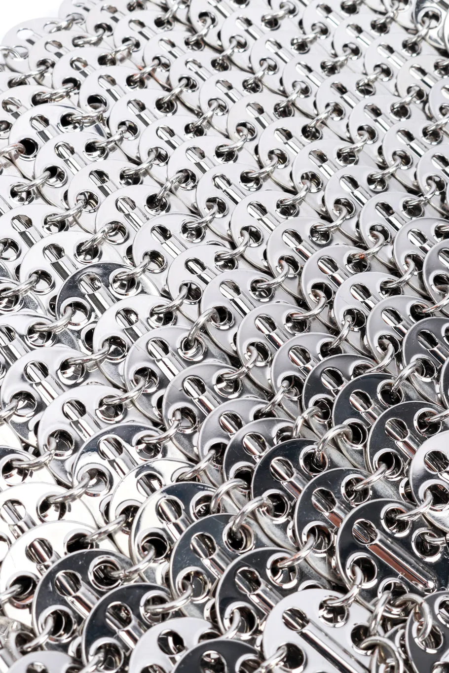 "Nano 1969" Silver Pailette Handbag