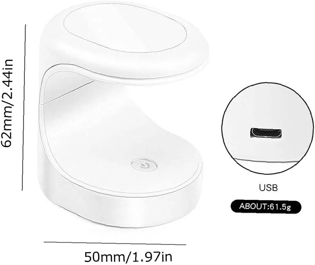 "WHITE" Single-finger UV/LED Nail Lamp (16W)