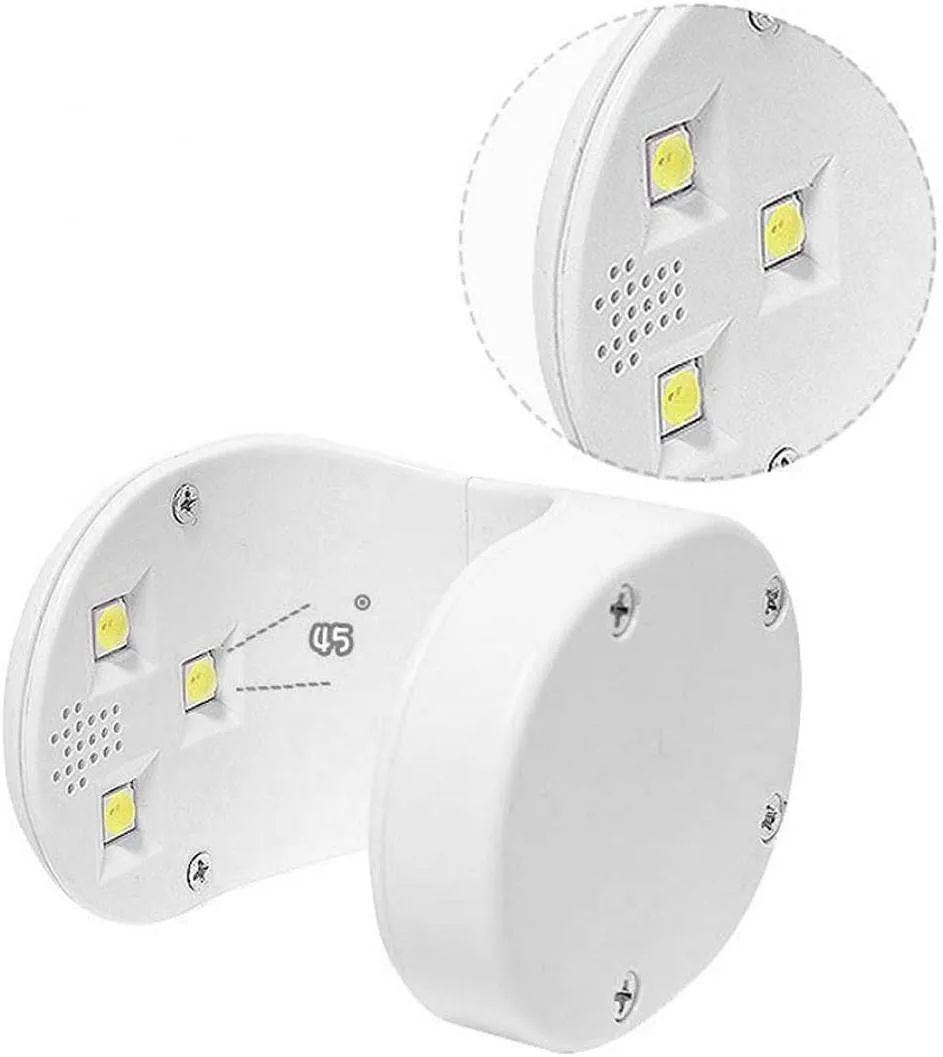 "WHITE" Single-finger UV/LED Nail Lamp (16W)