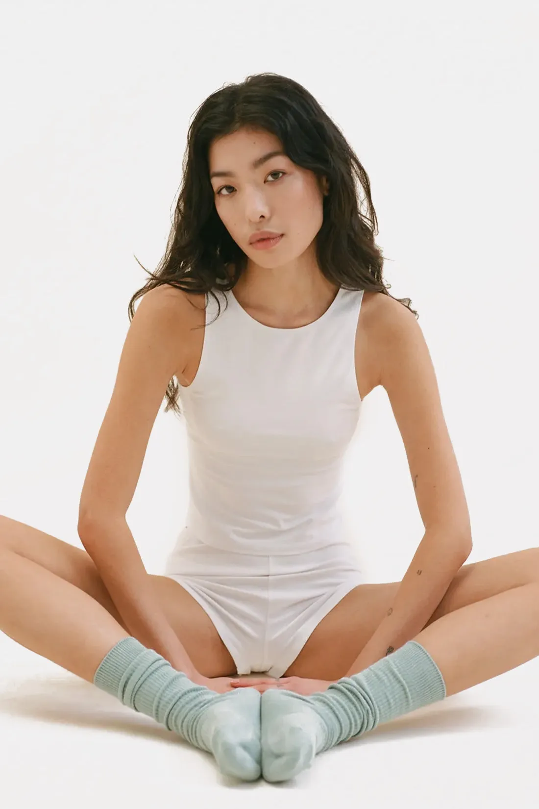 Racer Vest in White