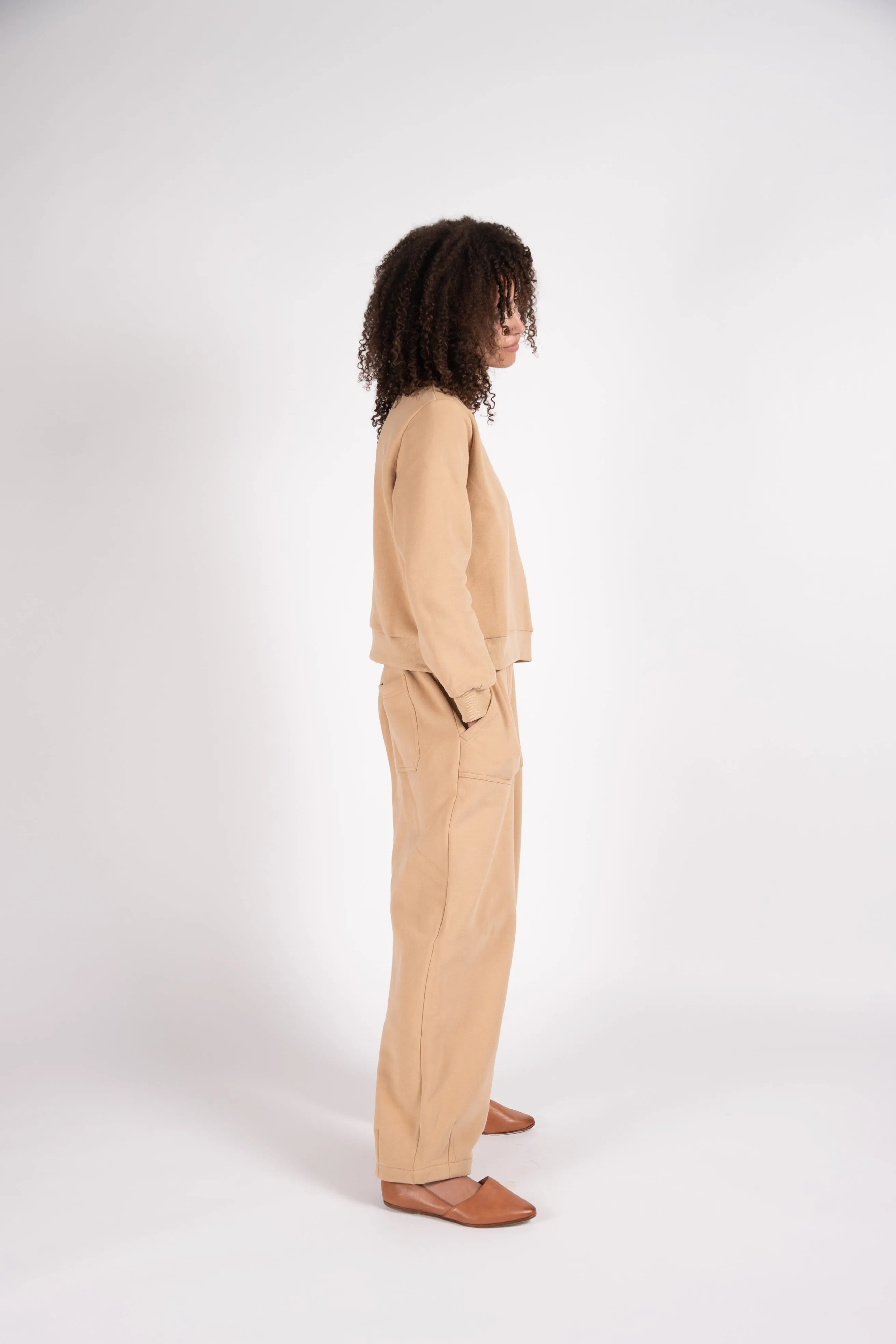 Raiden Sweatshirt in camel