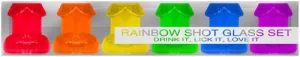 Rainbow Shot Glass Set