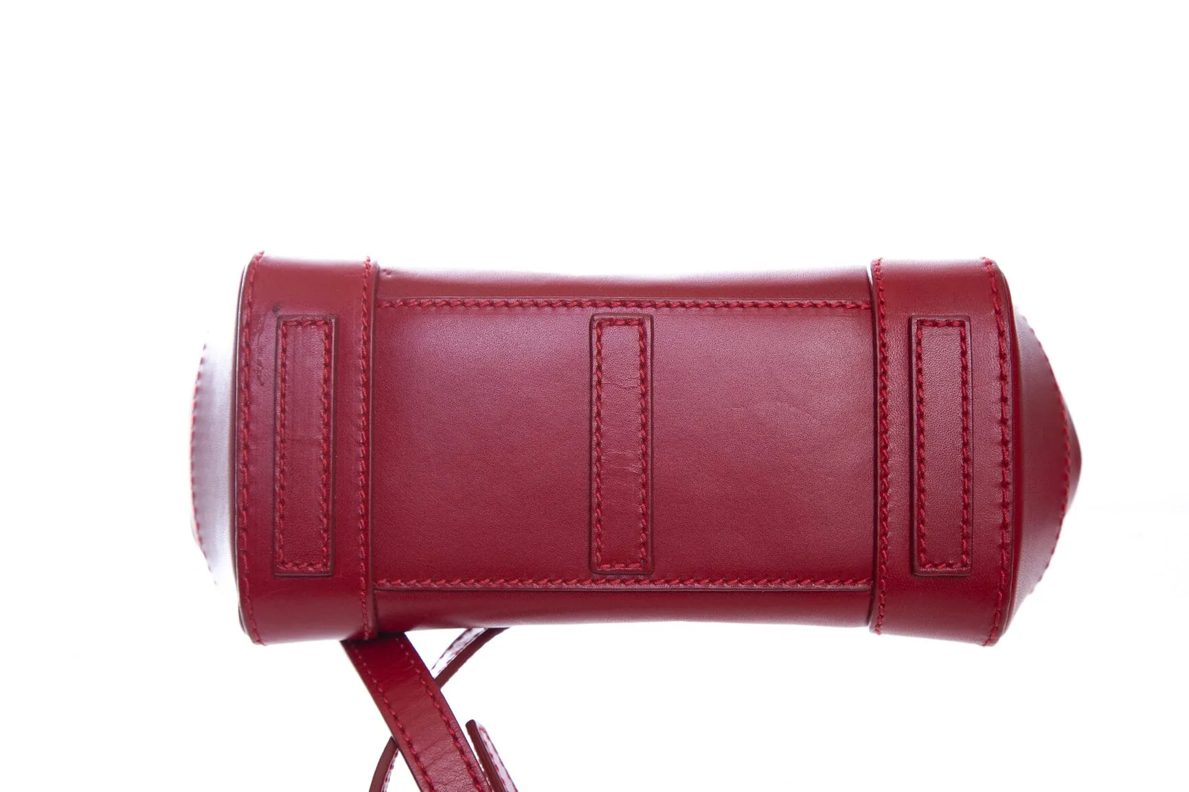 Ralph Lauren Red Leather Ricki Handbag