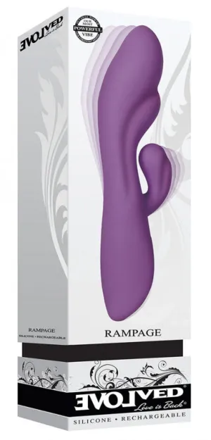 Rampage Purple Silicone Vibe