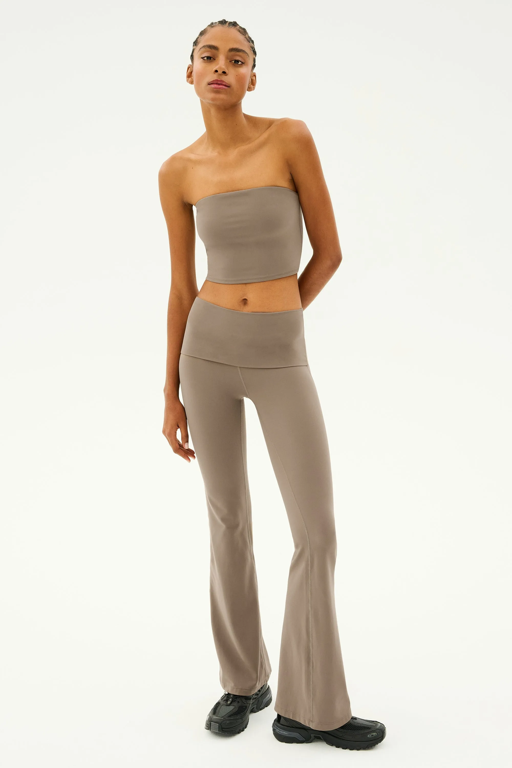Raquel Airweight Foldover Flare - Lentil