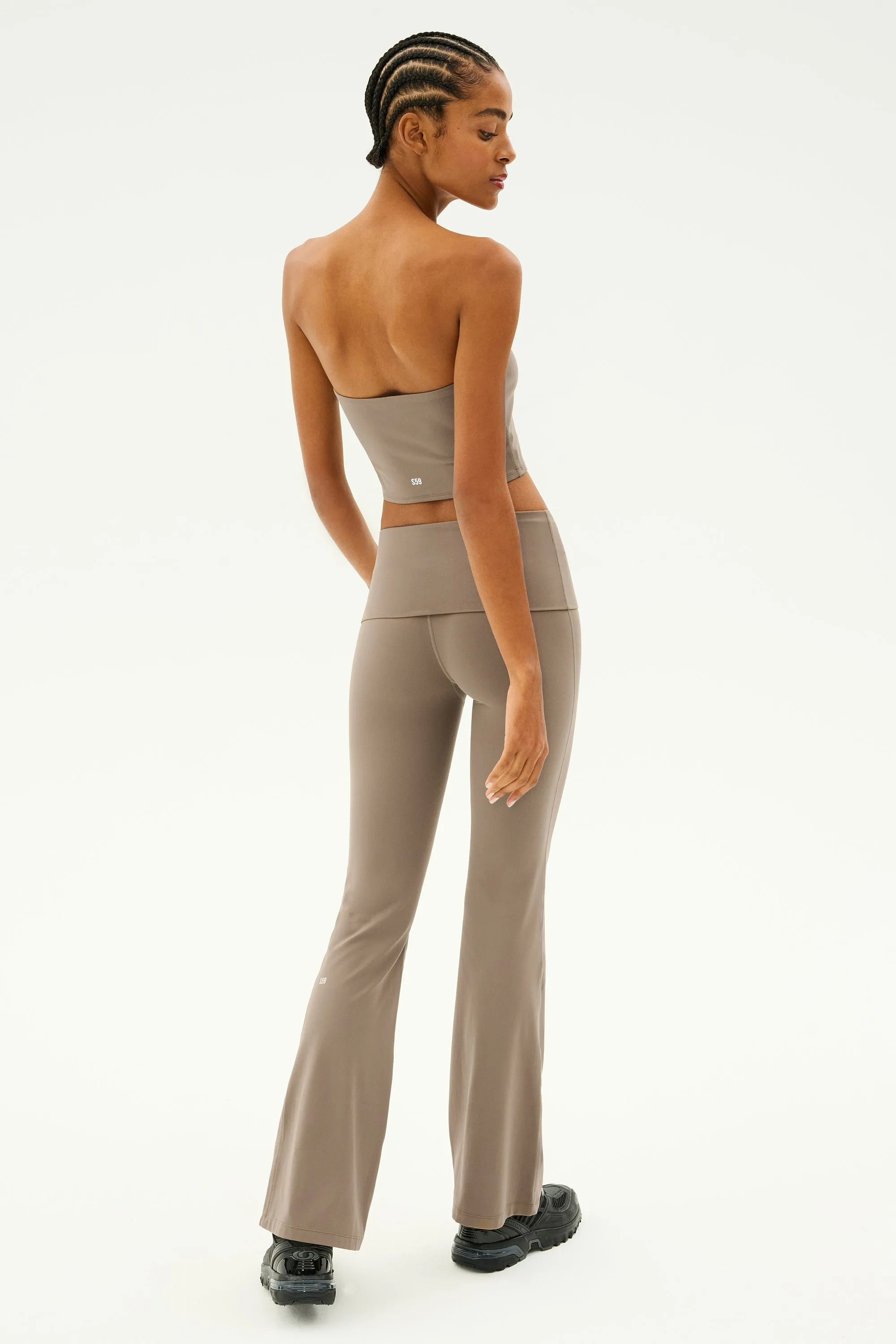 Raquel Airweight Foldover Flare - Lentil