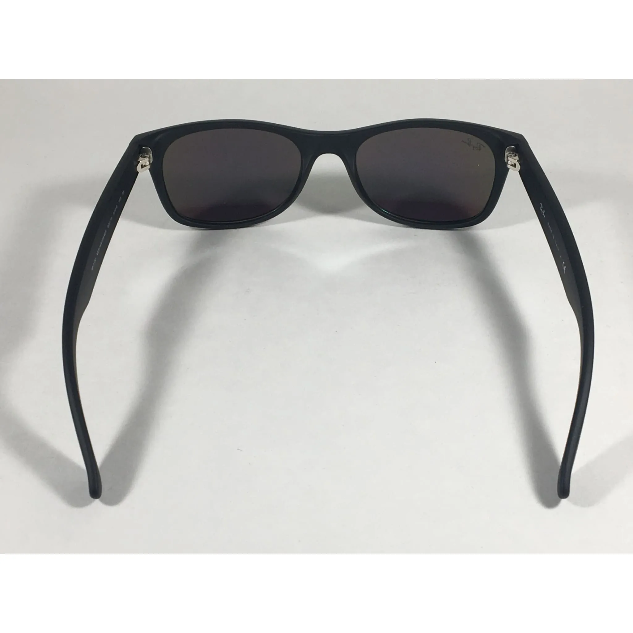 Ray-Ban New Wayfarer Sunglasses RB2132 622/19 Matte Black Green Aqua Flash Lens