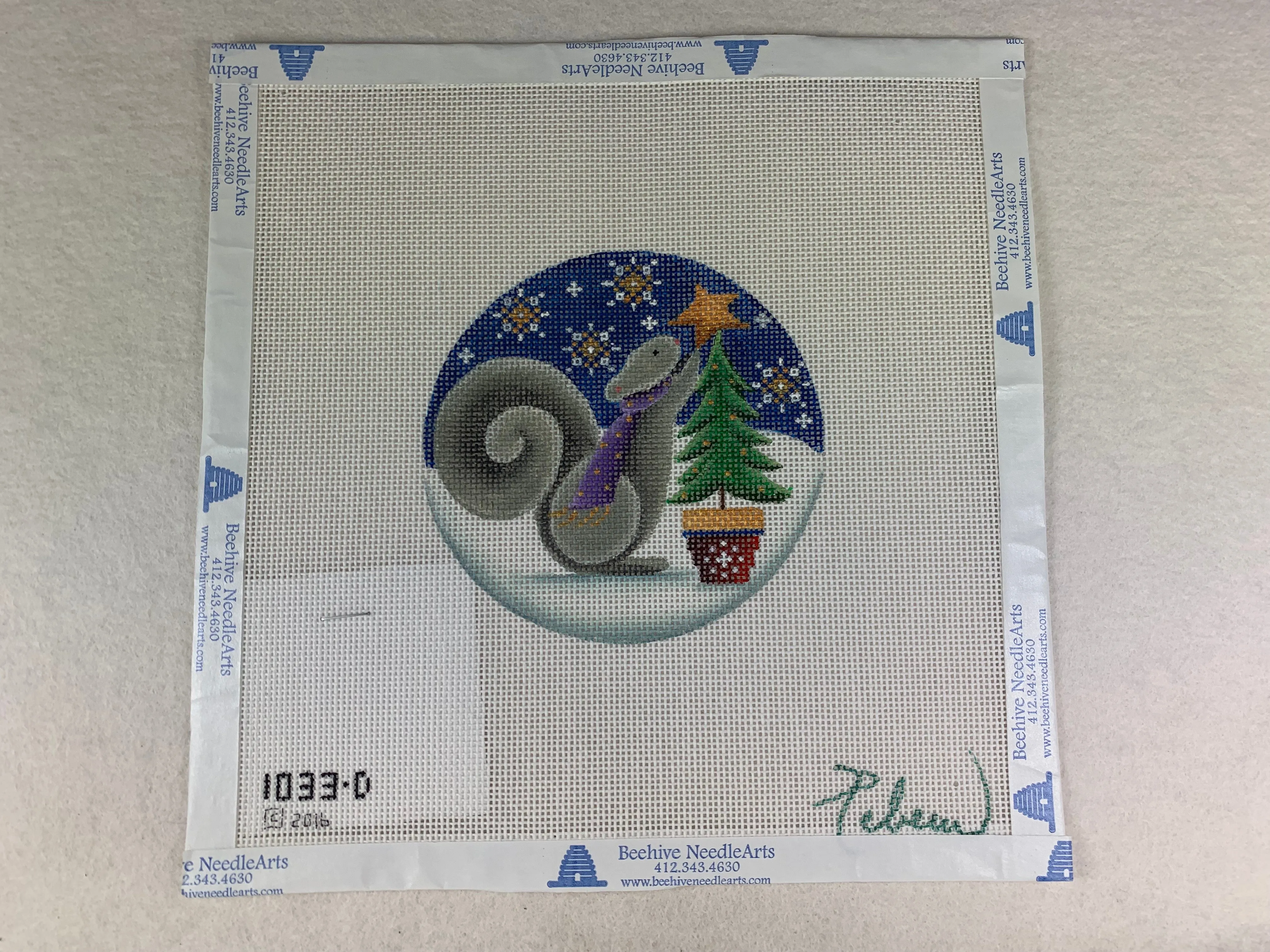 Rebecca Wood 1033d Squirrel Tree