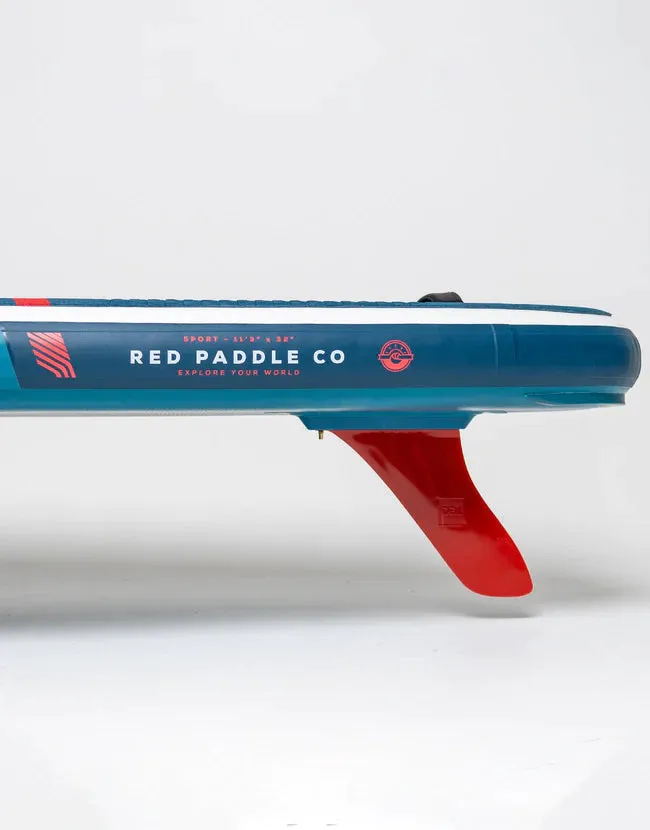 Red 11'3" Sport MSL Inflatable Paddle board Package