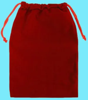 RED VELVET KOPLOW GAMES LARGE 6x9 DICE BAG