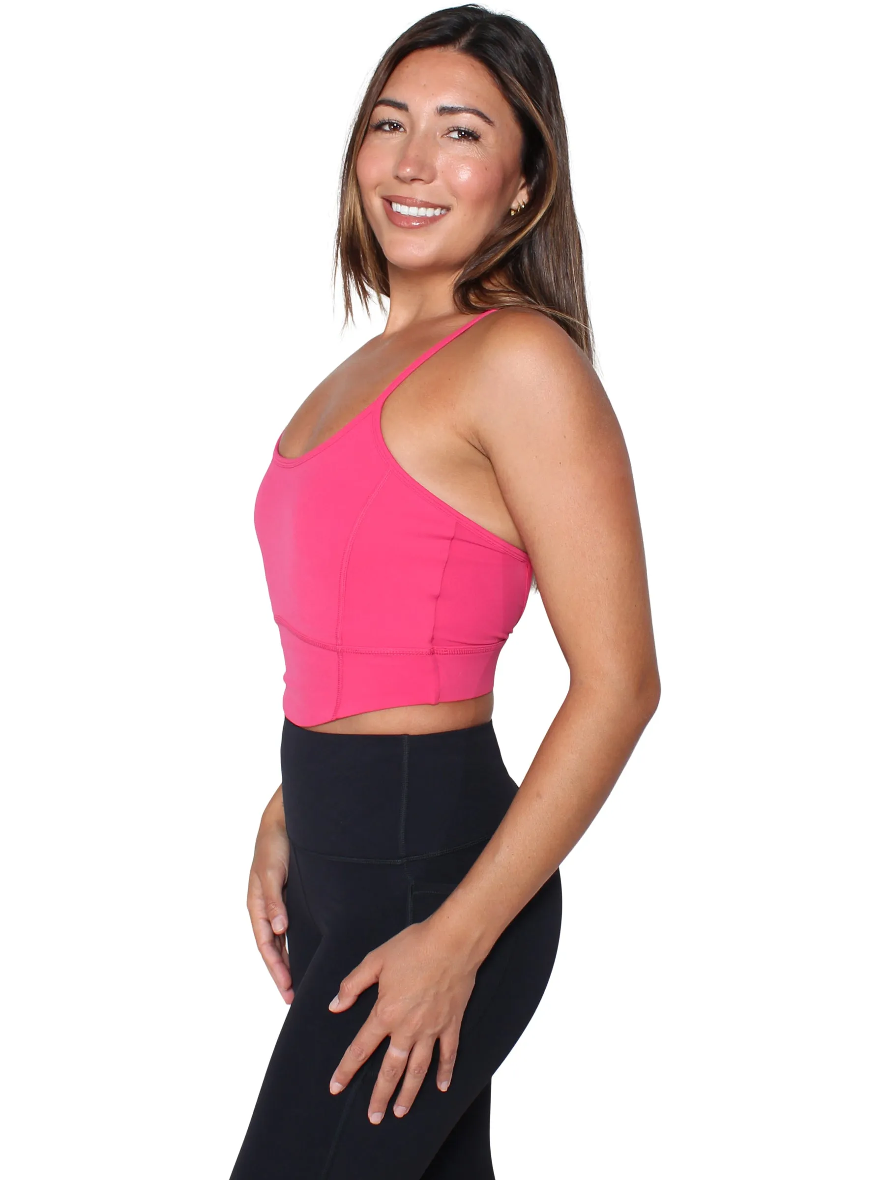 Reformer Sport Bra -Strawberry