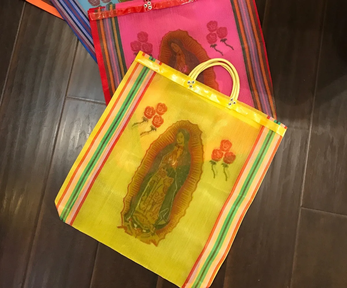 Retro Mesh Tote | Virgin Guadalupe