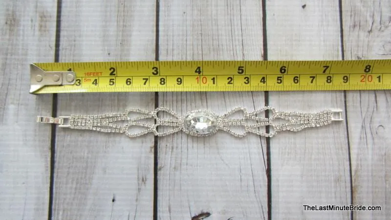 Rhinestone Flourish Bracelet