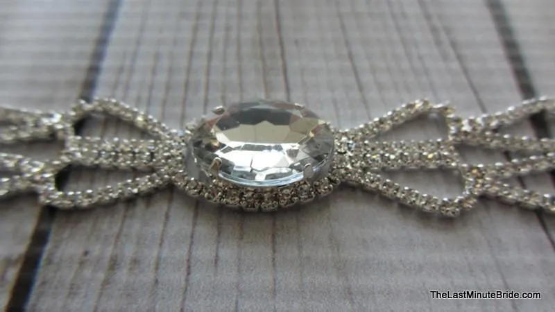 Rhinestone Flourish Bracelet