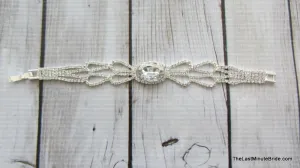 Rhinestone Flourish Bracelet