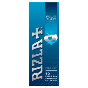 Rizla Polar Blast Crushball Extra Slim Filter Tips