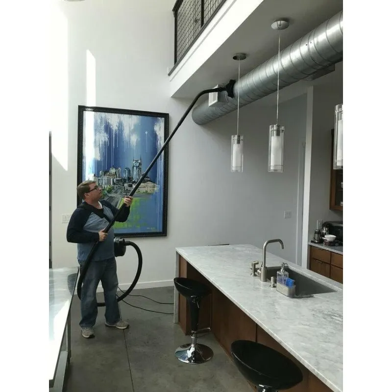 Round HVAC Ventilation Duct Cleaning Solution 17 Feet