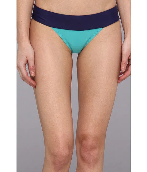Roxy Womens Blue Wipeout Bikini Bottoms Size M