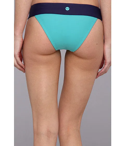 Roxy Womens Blue Wipeout Bikini Bottoms Size M