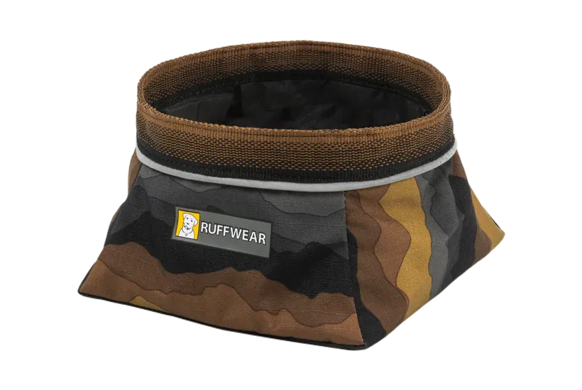 RUFFWEAR Quencher Packable Dog Bowl - Moonlight Mountains