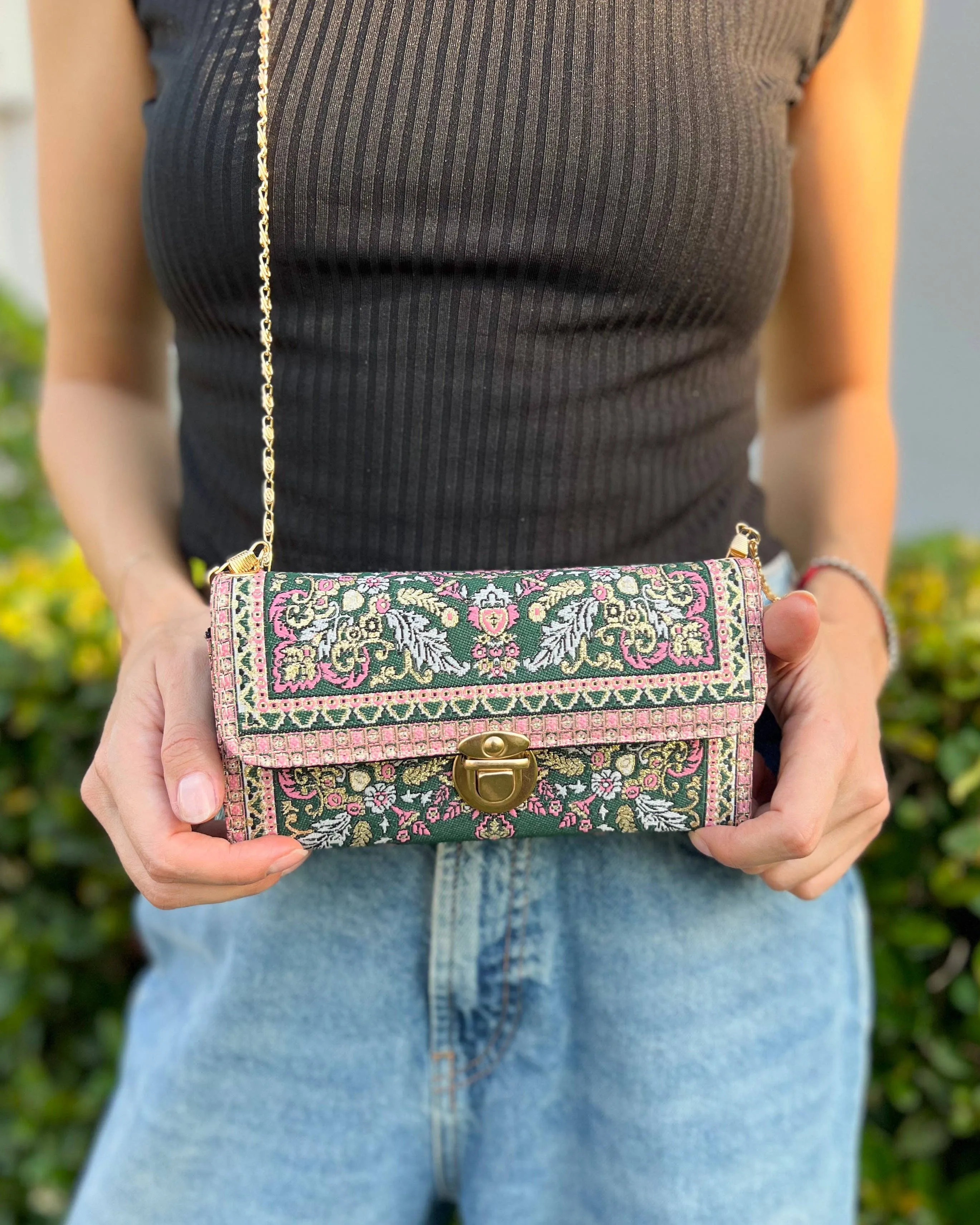 RUGCBAG-025 - Boho Cute Crossbody Bag