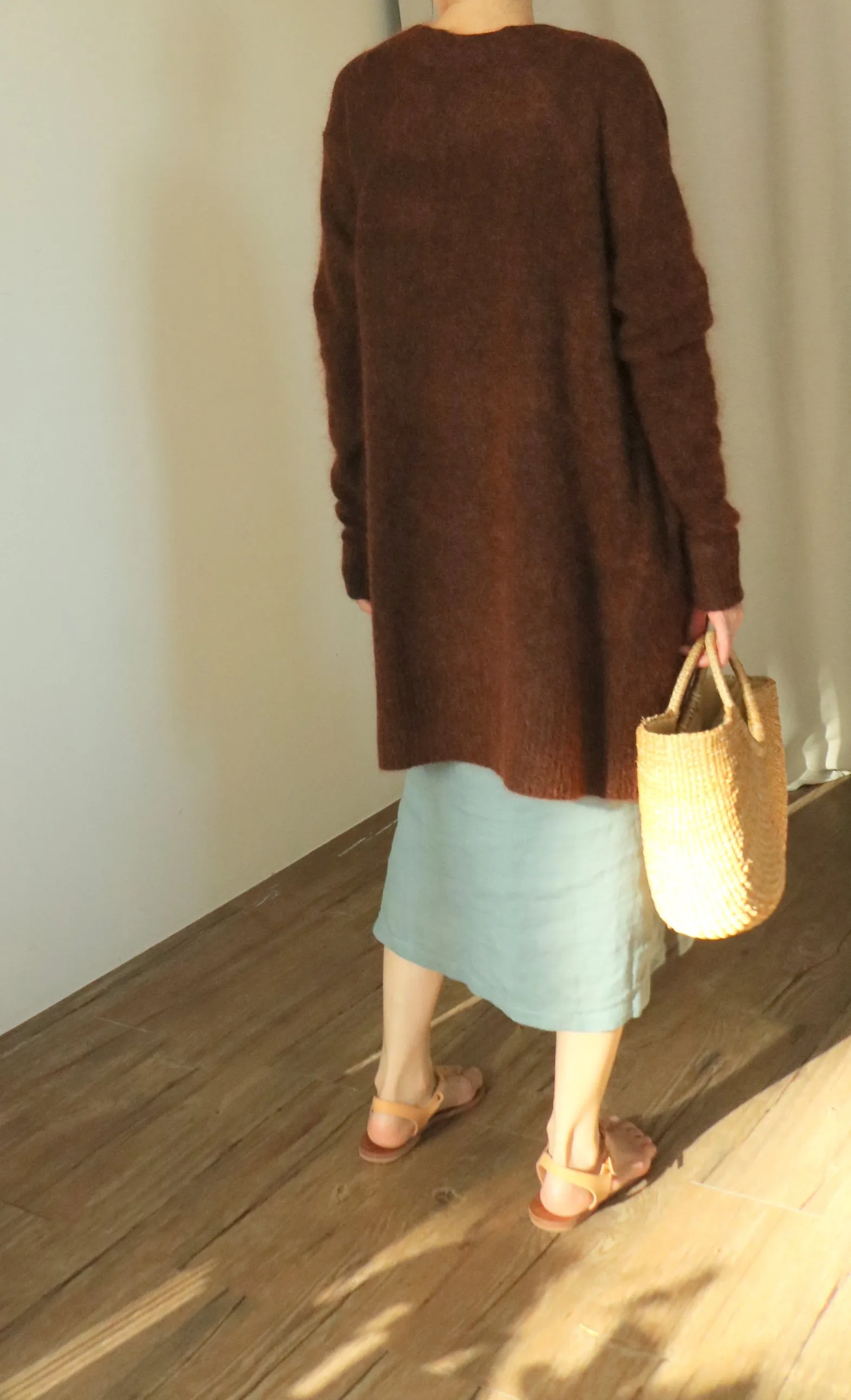 Rust Cardigan