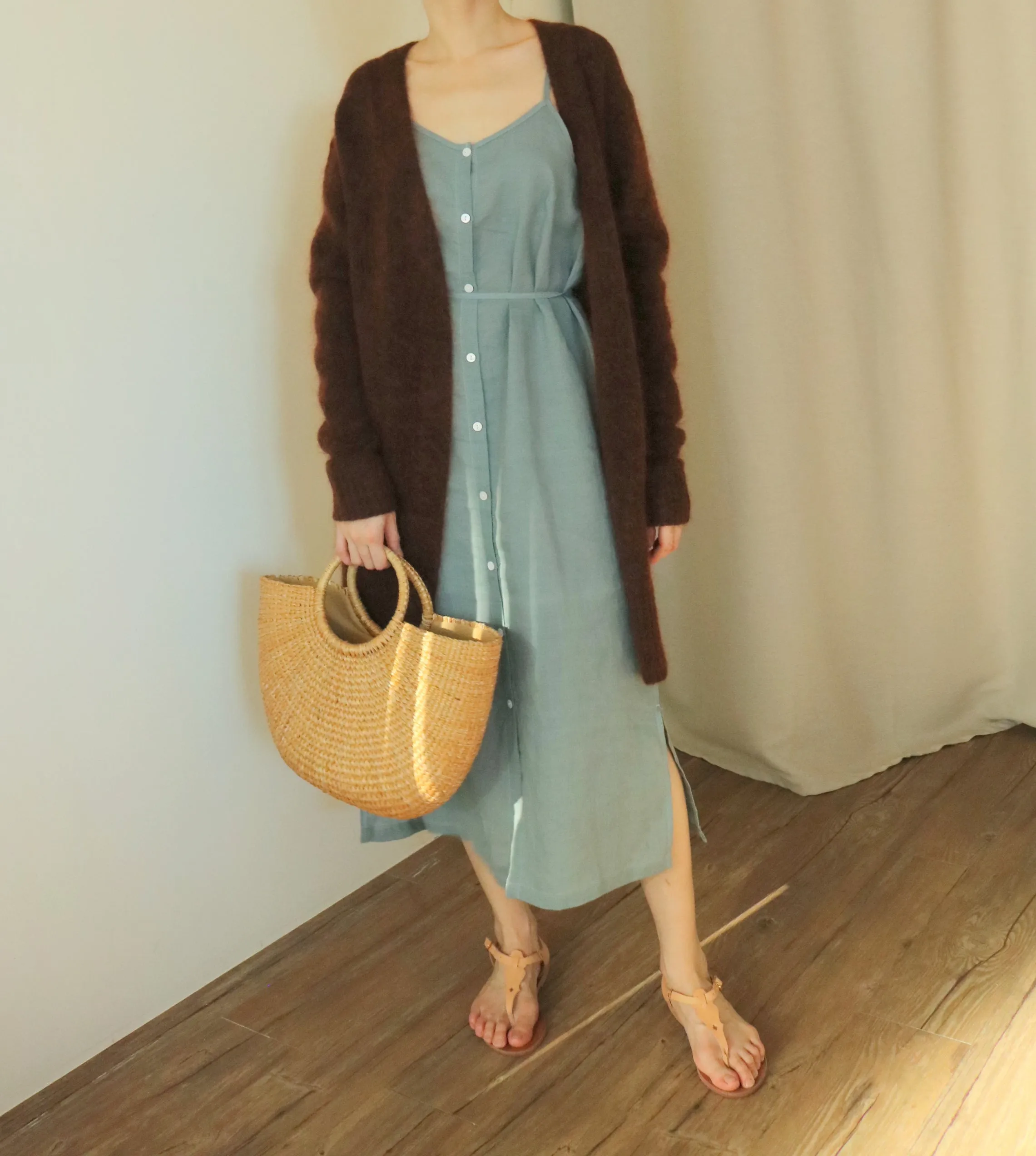 Rust Cardigan