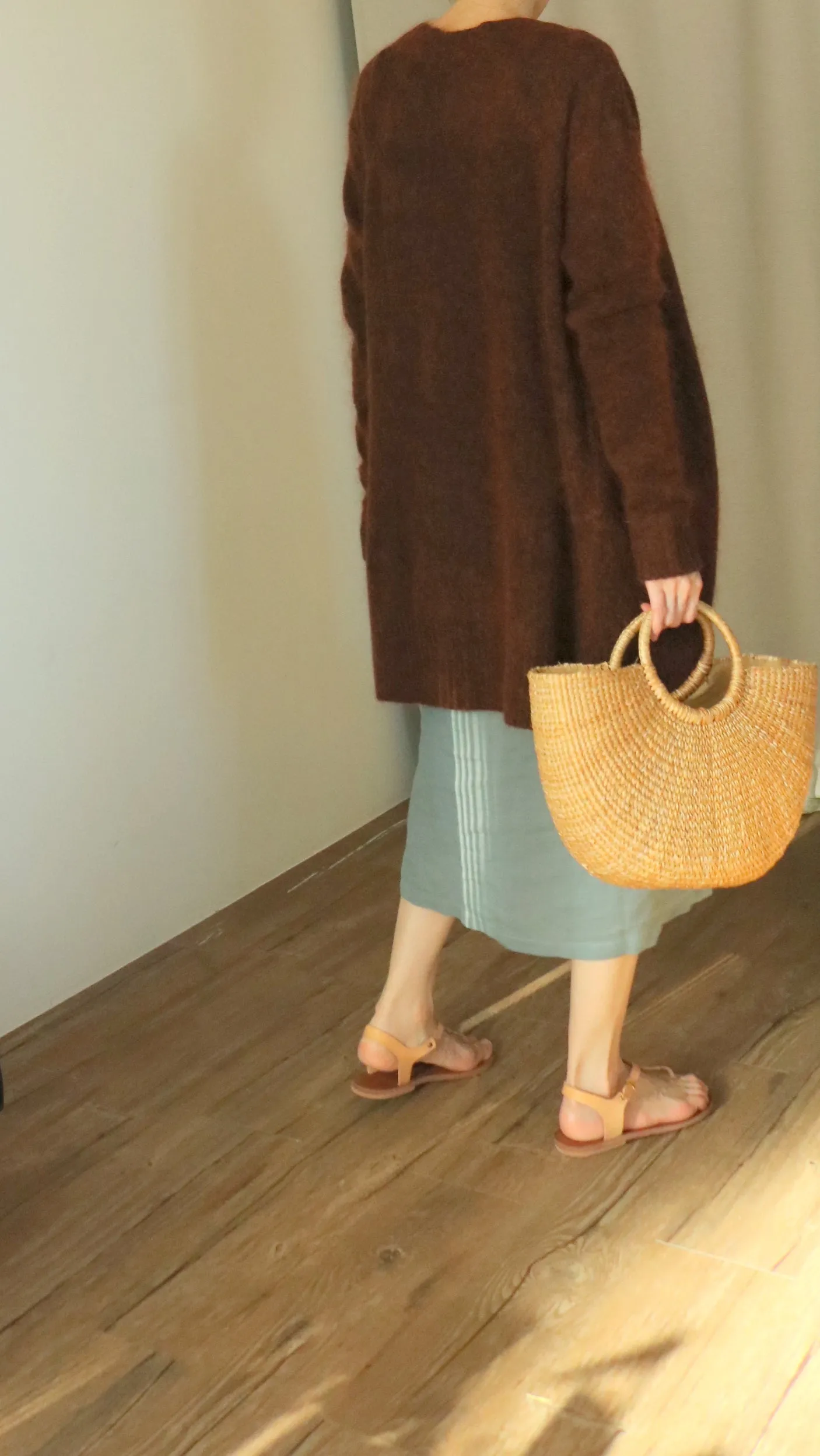 Rust Cardigan