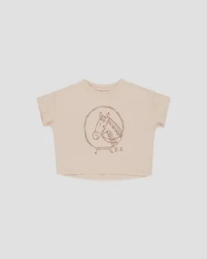 Rylee & Cru - Boxy Tee - Horses