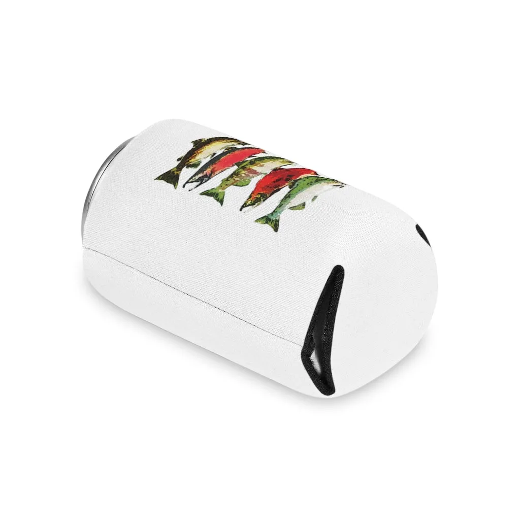 Salmon Series Can Cooler